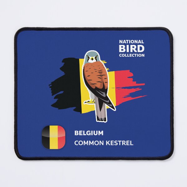 Item preview, National Bird Collection Belgium Kestrel designed and sold by SUPERHERON.
