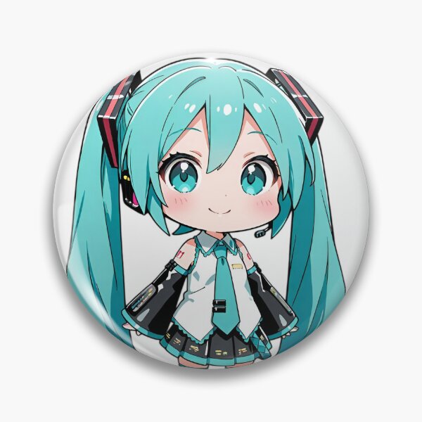 Item preview, Hatsune Miku Chibi | Cute Virtual Idol Anime Art designed and sold by Dyan4.