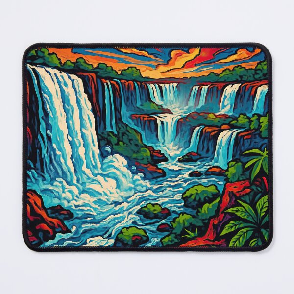 Item preview, Iguazu Falls | Comics stylCartoone - designed and sold by ComicsFactory.