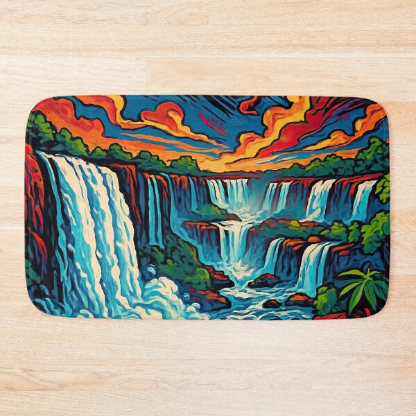 Item preview, Iguazu Falls  | Comics stylCartoone -  designed and sold by ComicsFactory.