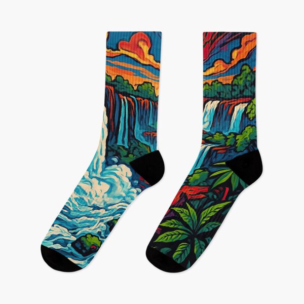 Item preview, Iguazu Falls  | Comics stylCartoone -  designed and sold by ComicsFactory.