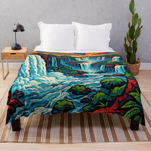 Item preview, Iguazu Falls  | Comics stylCartoone -  designed and sold by ComicsFactory.