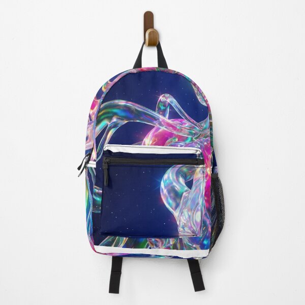 Item preview, Neon Iridescent Alien Goddess in Space designed and sold by maboroshilab.