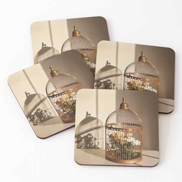 Item preview, Vintage Birdcage Floral Art designed and sold by Becky-Poppins.
