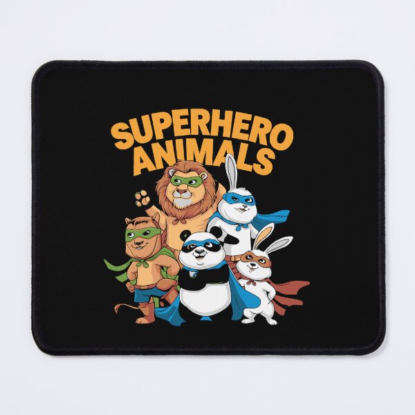 Item preview, Superhero Animals – Cute Cartoon Animal Hero Kids Design designed and sold by Mammu-Fashion.