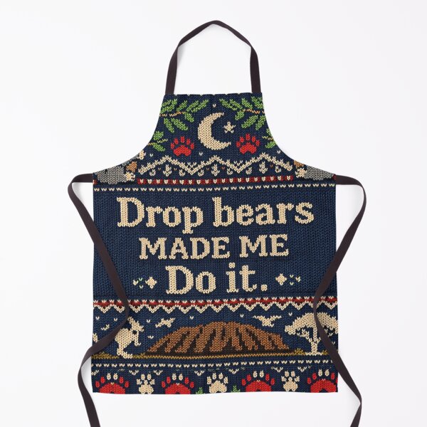 Item preview, Drop Bears Made Me Do It Australia Knit Design designed and sold by Mauswohn.