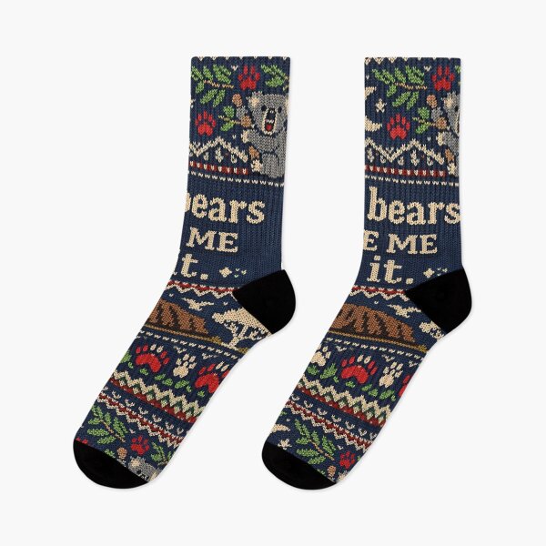 Item preview, Drop Bears Made Me Do It Australia Knit Design designed and sold by Mauswohn.