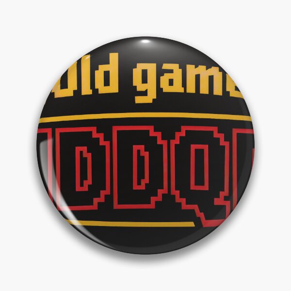 Item preview, Old Gamer IDDQD Retro Cheat Code Design designed and sold by NoSDesignStudio.