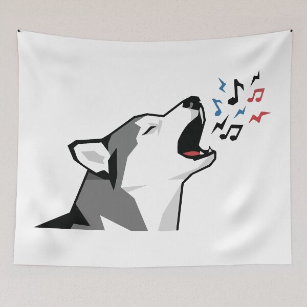 Item preview, Let Me Sing You The Song Of My People Siberian Husky designed and sold by Petzzz.