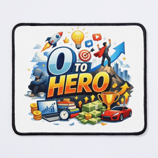 Item preview, 0 to Hero – From Zero to Success Grind designed and sold by JonathanP514.