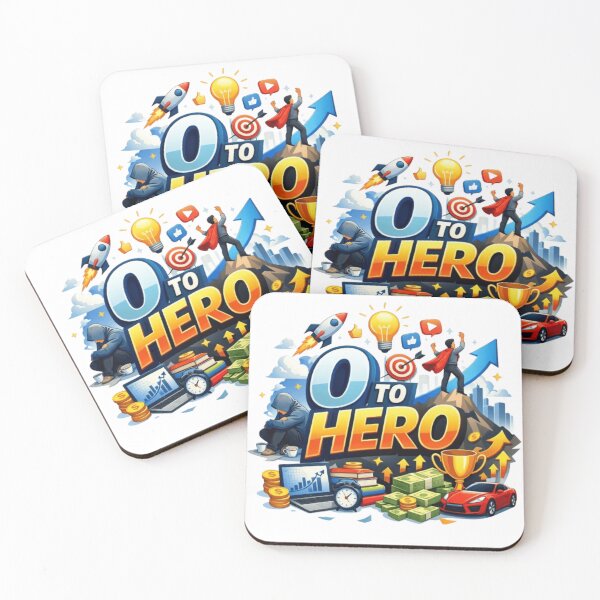 Item preview, 0 to Hero – From Zero to Success Grind designed and sold by JonathanP514.
