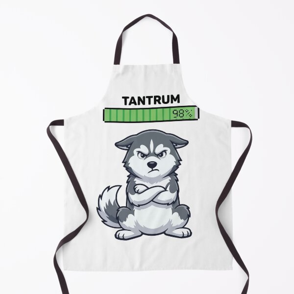 Item preview, Husky Tantrum Loading Funny Dog Meme designed and sold by Petzzz.