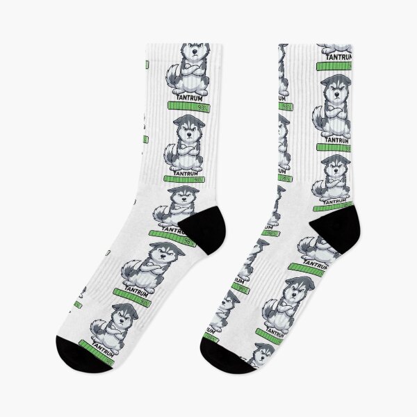 Item preview, Husky Tantrum Loading Funny Dog Meme designed and sold by Petzzz.