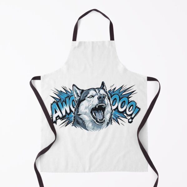 Item preview, Awooo Loud Siberian Husky Howl Art designed and sold by Petzzz.