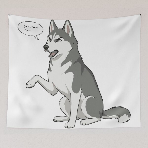 Item preview, I Have An Opinion Funny Talking Siberian Husky designed and sold by Petzzz.