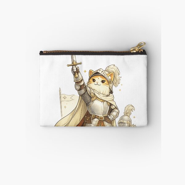 Item preview, Brave Knight Cat With Sword designed and sold by MeowMoodArt.