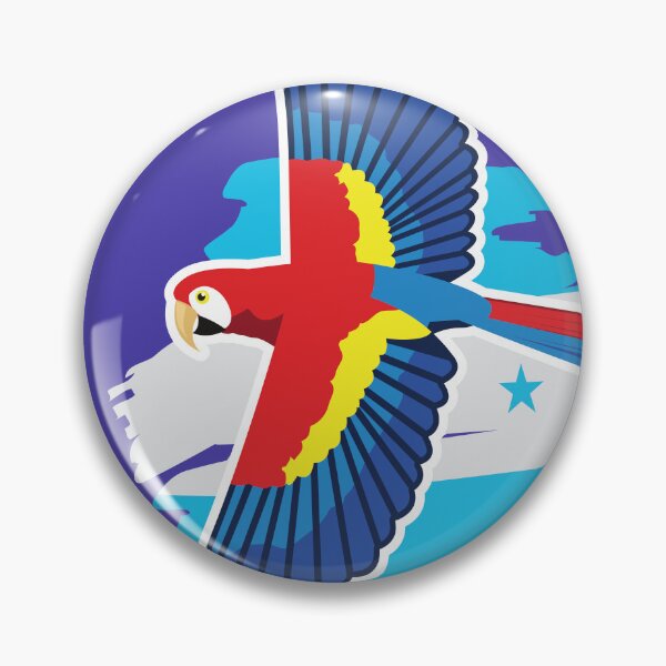 Item preview, National Bird Collection Honduras Macaw designed and sold by SUPERHERON.