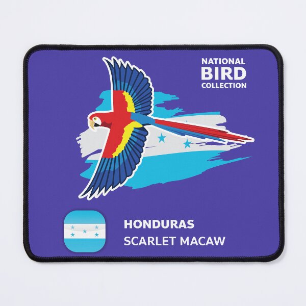 Item preview, National Bird Collection Honduras Macaw designed and sold by SUPERHERON.