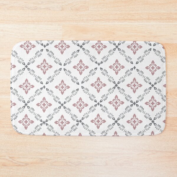 Item preview, Dusty Pink Cottagecore Geo Floral designed and sold by MarrySArtwork.