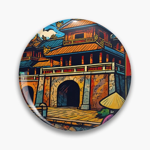 Item preview, Imperial City of Hue, Vietnam | Comics stylCartoone -  designed and sold by ComicsFactory.