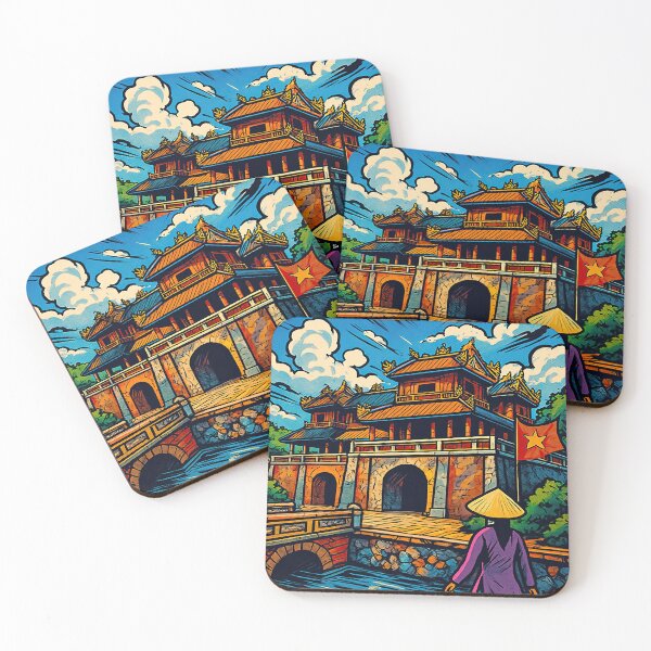 Item preview, Imperial City of Hue, Vietnam | Comics stylCartoone -  designed and sold by ComicsFactory.