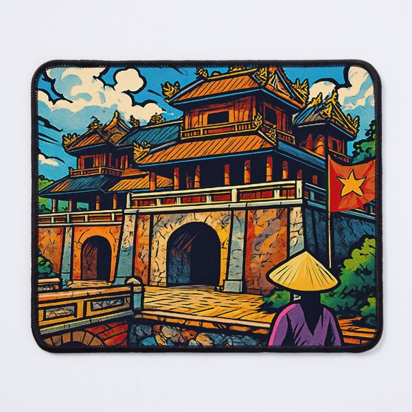 Item preview, Imperial City of Hue, Vietnam | Comics stylCartoone - designed and sold by ComicsFactory.