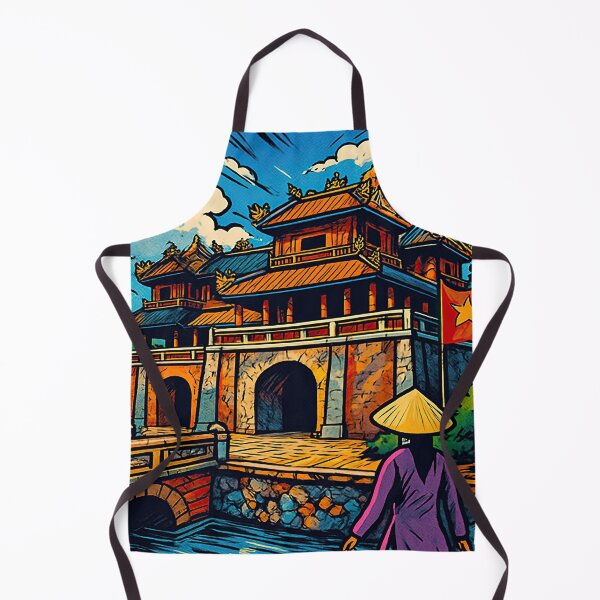 Item preview, Imperial City of Hue, Vietnam | Comics stylCartoone - designed and sold by ComicsFactory.