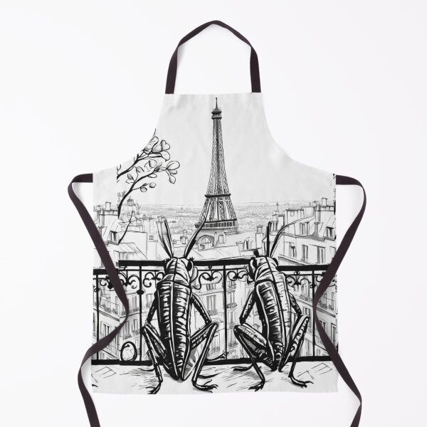 Item preview, Two grasshopper watching Paris Eiffel tower, love in Paris designed and sold by Coolparrotgirl.