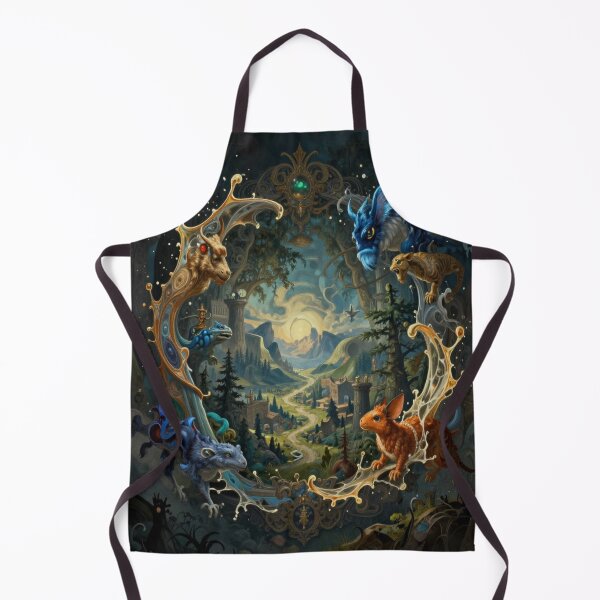 Item preview, Mythical Circle of Creatures and a Magical Fantasy World designed and sold by FotoworldEdel.
