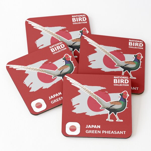 Item preview, National Bird Collection Japan Pheasant designed and sold by SUPERHERON.