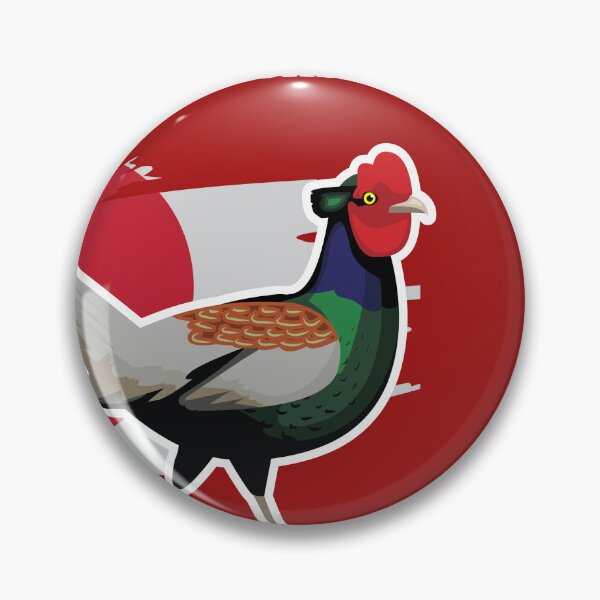 Item preview, National Bird Collection Japan Pheasant designed and sold by SUPERHERON.