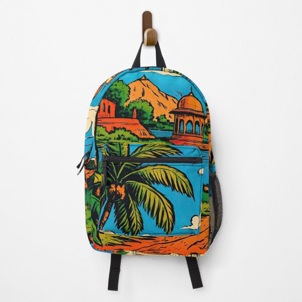 Item preview, India landscape | Comics stylCartoone - designed and sold by ComicsFactory.