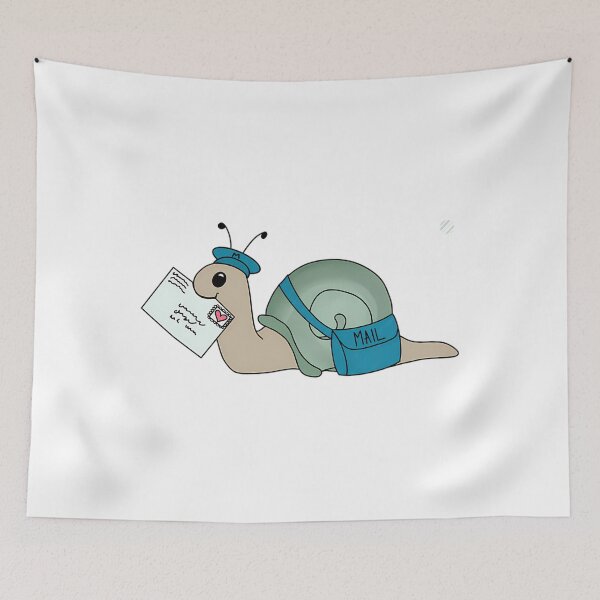 Item preview, Cute Snail Mail Delivery Cartoon designed and sold by rqyghklqds35.