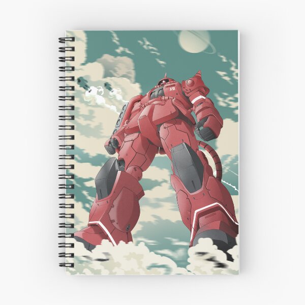 Item preview, Red Combat Mecha Anime Illustration designed and sold by Prederico.