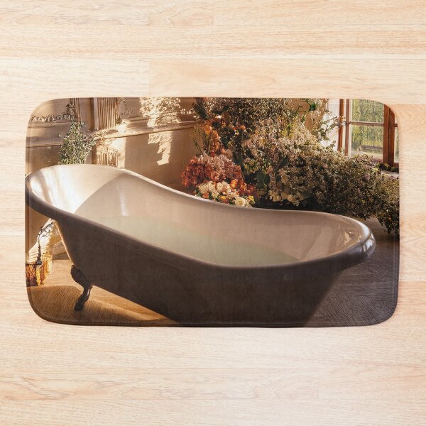 Item preview, Soak in Time – Elegant Vintage Bathtub Illustration designed and sold by Becky-Poppins.