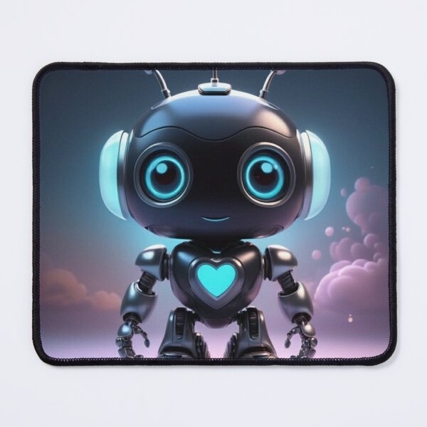 Item preview, Neon Pulse Robot Pal designed and sold by Dreamy Armine Art.