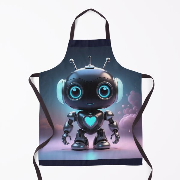 Item preview, Neon Pulse Robot Pal designed and sold by Dreamy Armine Art.