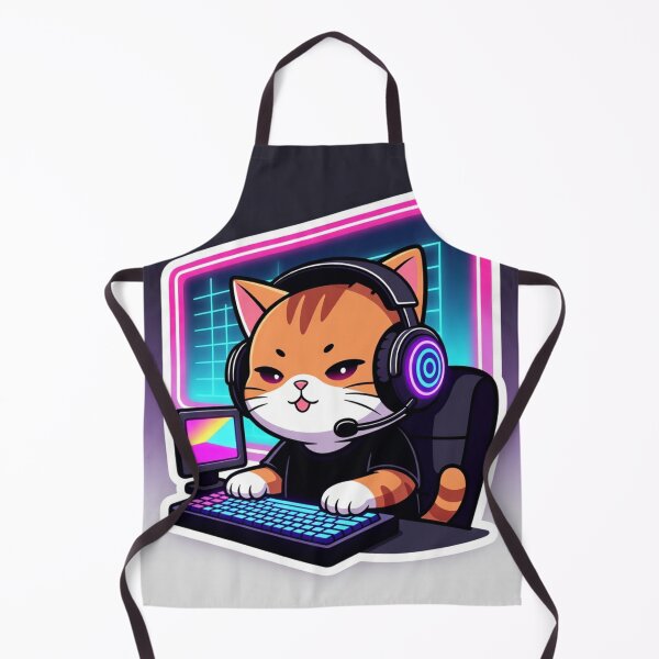 Item preview, Geek cat designed and sold by UrbanView.