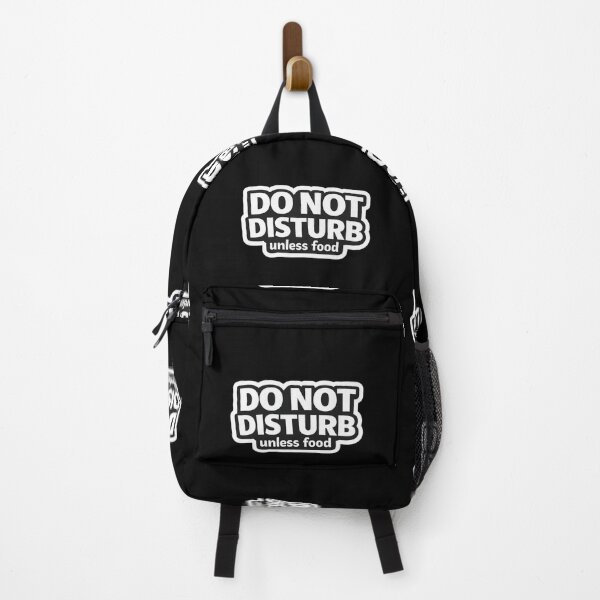 Item preview, Do Not Disturb Unless Food – Funny Food Lover Quote designed and sold by Timeless Junction.