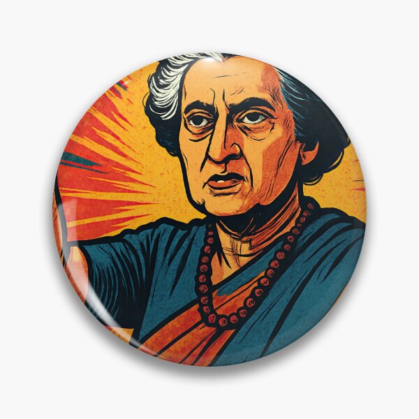 Item preview, Indira Gandhi, leader | Comics stylCartoone -  designed and sold by ComicsFactory.