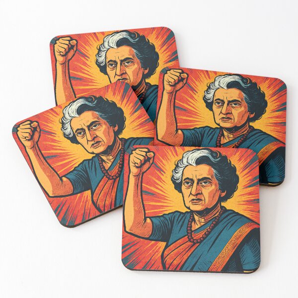 Item preview, Indira Gandhi, leader | Comics stylCartoone -  designed and sold by ComicsFactory.