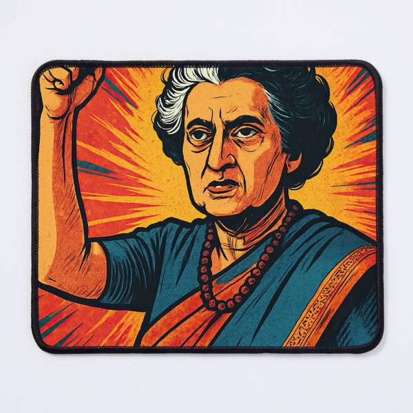 Item preview, Indira Gandhi, leader | Comics stylCartoone - designed and sold by ComicsFactory.