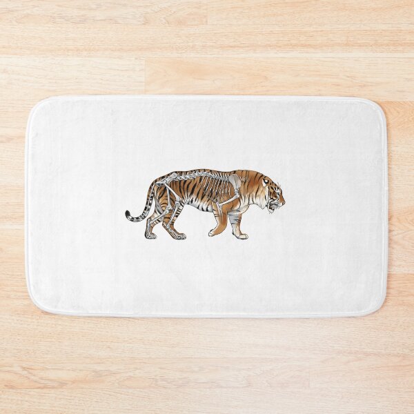 Item preview, Sumatran Tiger Skeleton Anatomy Illustration designed and sold by rqyghklqds35.