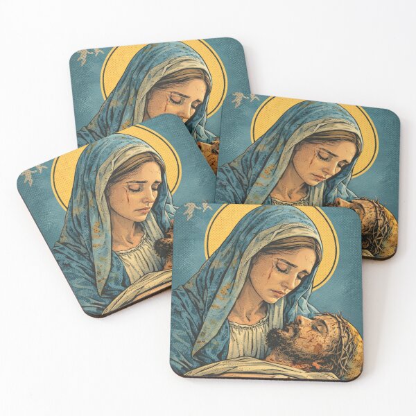 Item preview, The Pieta - Mater Dolorosa (Mother of Sorrows) designed and sold by Catholicgemz.