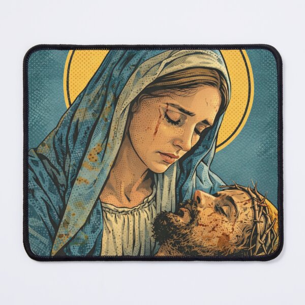 Item preview, The Pieta - Mater Dolorosa (Mother of Sorrows) designed and sold by Catholicgemz.