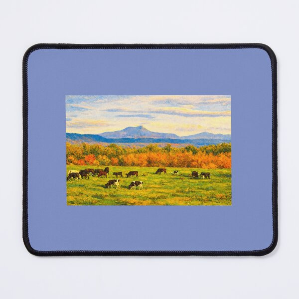Item preview, Vermont's Camel's Hump with Cows designed and sold by Vermont Gifts and Art.