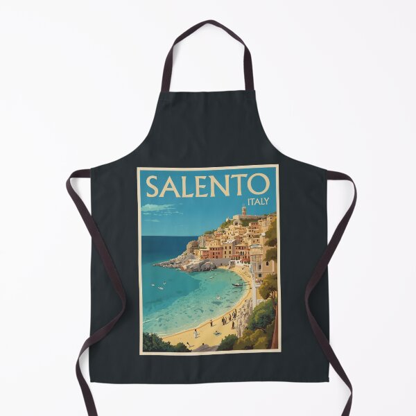 Item preview, A Vintage Travel Illustration of Salento - Italy designed and sold by GoodOldVintage.