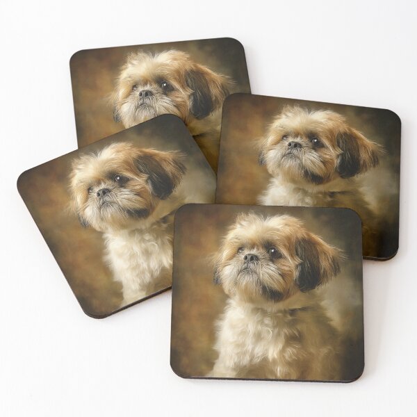 Item preview, Shih Tzu Dog Portrait designed and sold by PetsArt.