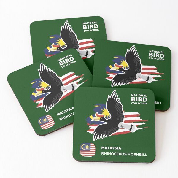 Item preview, National Bird Collection Malaysia Rhinoceros Hornbill designed and sold by SUPERHERON.