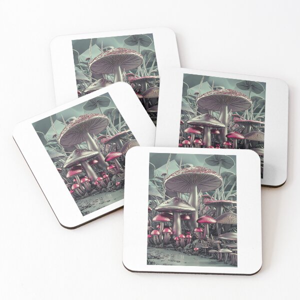 Item preview, Metallic Mushroom Forest designed and sold by Wilcox PhotoArt.